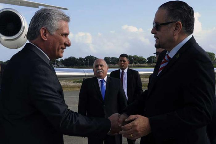 díaz-canel en jamaica