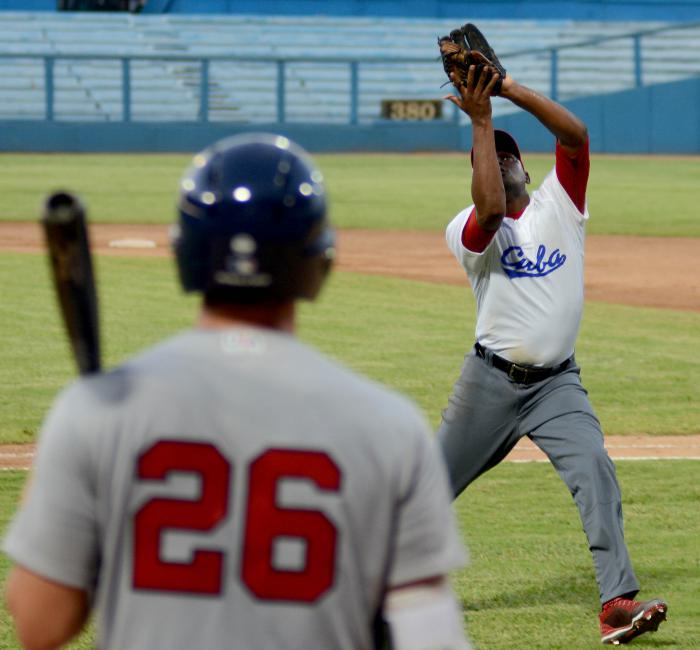 Tope Beisbol Cuba vs EEUU 2018