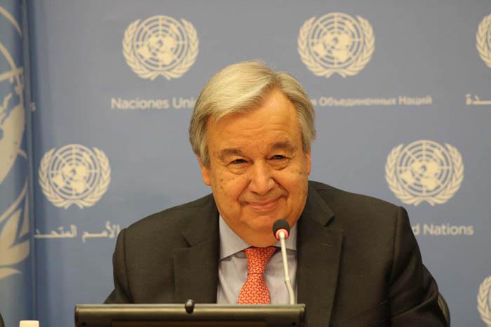 antonio gueterres onu