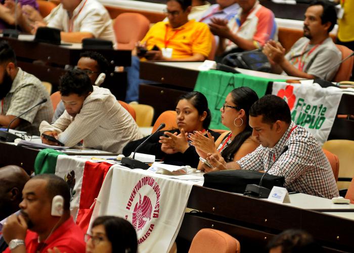 XXIV Encuentro del Foro de Sao Paulo, en el Palacio de convenciones de La habana,