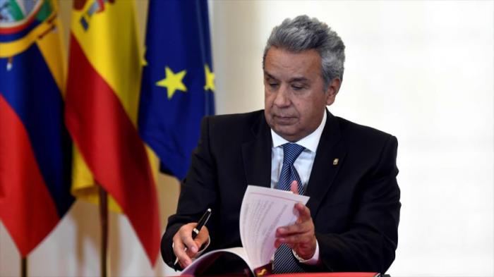 Presidente eucatoriano Lenín Moreno