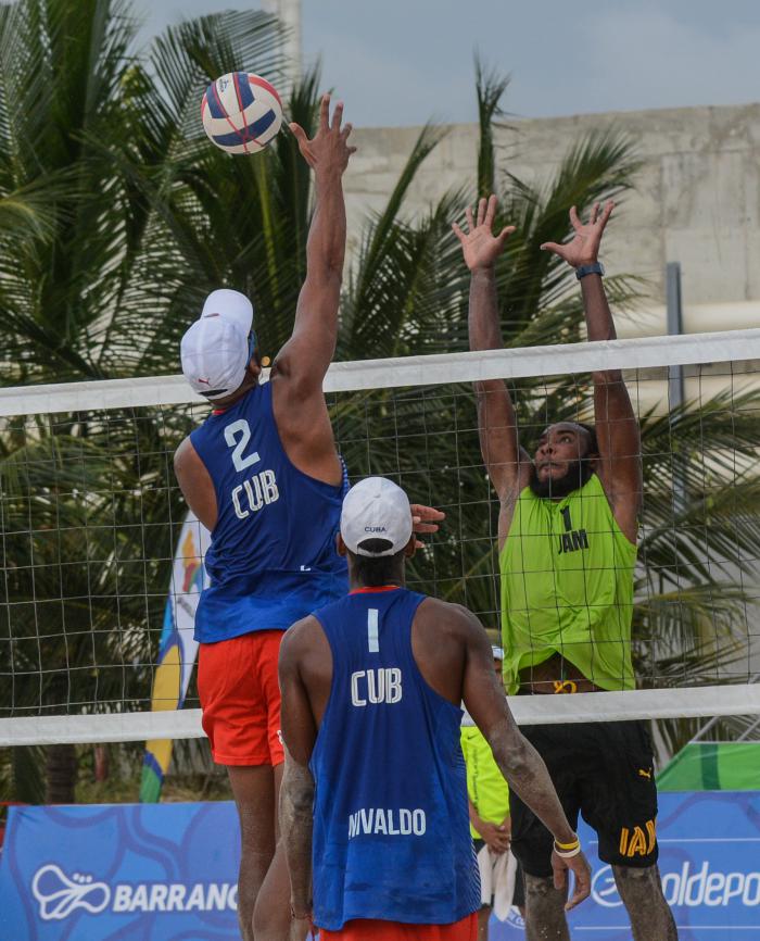 Seily Mendoza celebra su triunfo en la final de la espada femenina en la Esgrima de los 23 Juegos Centroamericanos y del Caribe Barranquilla 2018, con sede en el Centro de Eventos Puerta de Oro el sábado 28 de Julio de 2018, en Barranquilla, Colombia