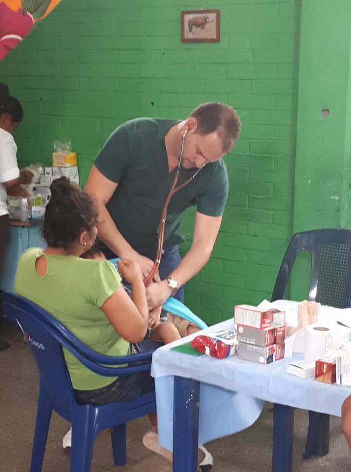 Medicos cubanos en Guatemala.