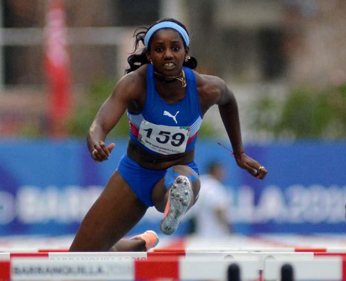 Barranquilla 2018 Atletismo Heptalón Yorgelis Rodríguez