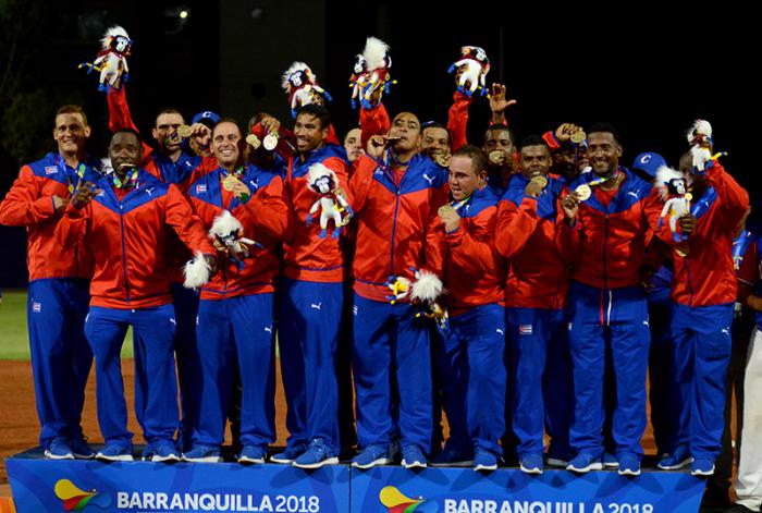 Barranquilla 2018 Softbol M Oro Cuba