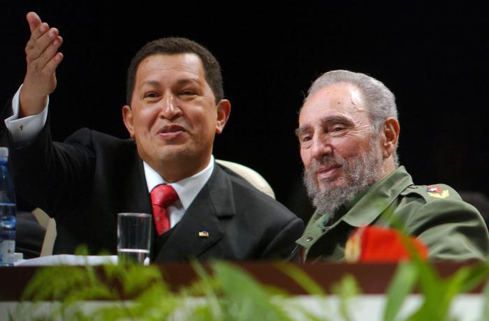 Fidel y Chavez 