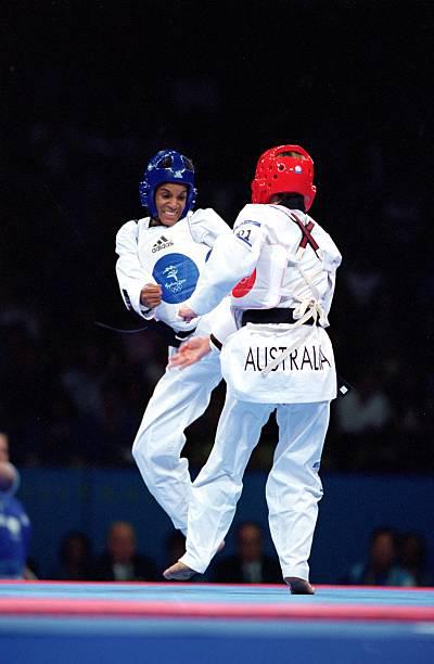 Urbia Meléndez ganó la medalla de plata en el torneo de taekwondo de los Juegos Olímpicos de Sydney-2000