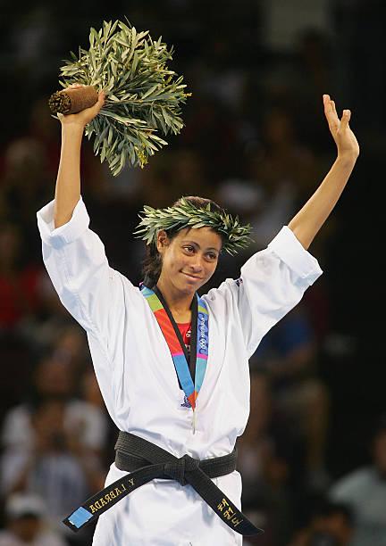 Yanelis Labrada obtuvo la medalla de bronce en el torneo de taekwondo de los Juegos Olímpicos de Aternas-2004