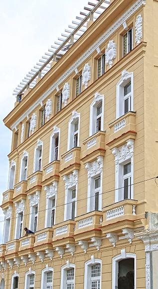 El Gran Hotel Sagua es una majestuosa instalación recuperada en el centro de la ciudad. 