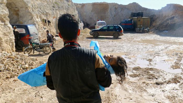 En el 2018, más de mil niños han muerto en Siria a consecuencia de las acciones terroristas. Foto: elespanol.com