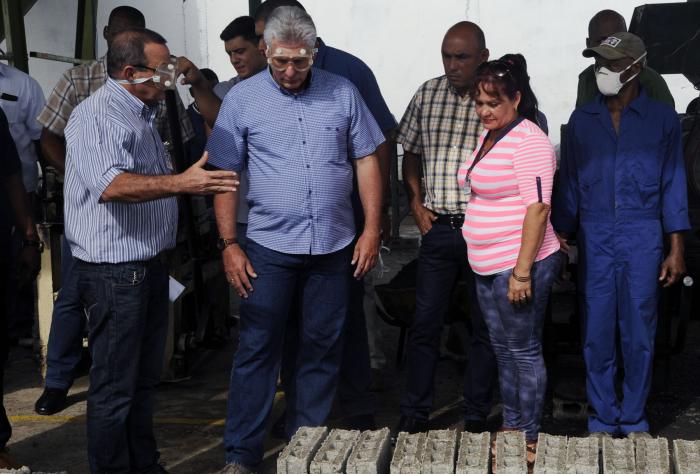 Miguel Díaz-Canel Bermúdez, Presidente de los Consejos de Estado y de Ministros, encabeza la visita gubernamental 