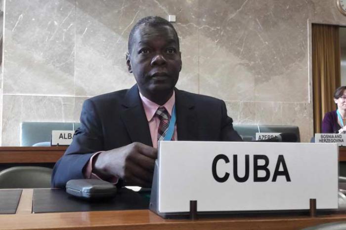 Jose Luis Pedroso, embajador de Cuba ante la ONU en Ginebra
