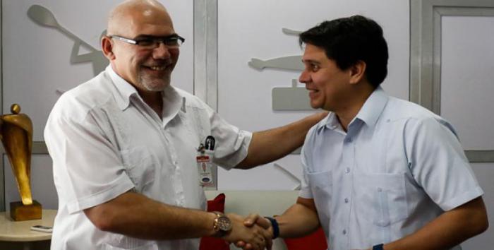 Durante su visita de tres días a Cuba, el director de Pandeportes recorrerá el proyecto de actividad física comunitaria «Por la Vida».