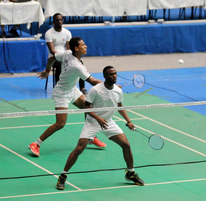 XXI Pan American Championships 2017 de Badminto doble masculino Osleni Guerra y Leodannis Martinez