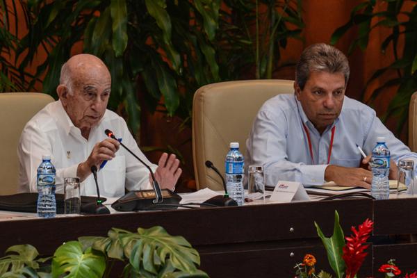CUBA-LA HABANA-PRESIDE MACHADO VENTURA NOVENO CONGRESO DE LOS CDR.