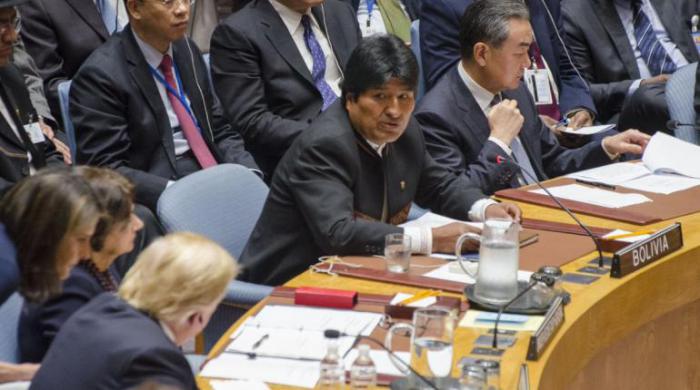 Evo Morales respondió de forma contunente a las palabras  injerencistas de Donald Trump en el Consejo de Derechos Humanos de la ONU. 
