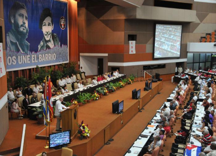 Clausura del 9no. Congreso de los CDR.