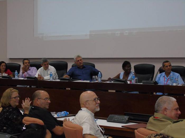 Diaz Canel en clausura de UIC.