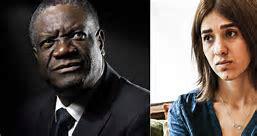 Denis Mukwege y Nadia Murad, Premios Nobel de la Paz.