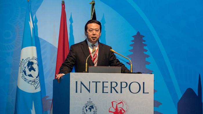 Meng Hongwei presidente de Interpol se encuentra desaparecido desde finales de septiembre.