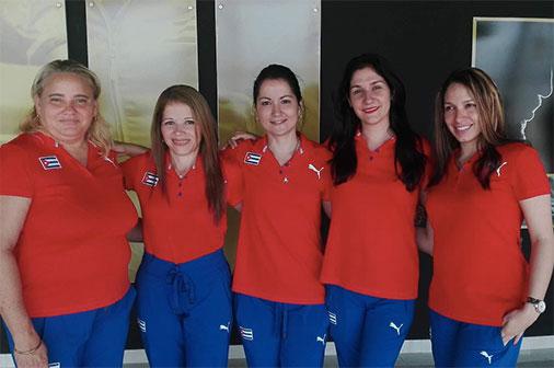  El quinteto femenino cubano obtuvo mejores resultados que los varones.