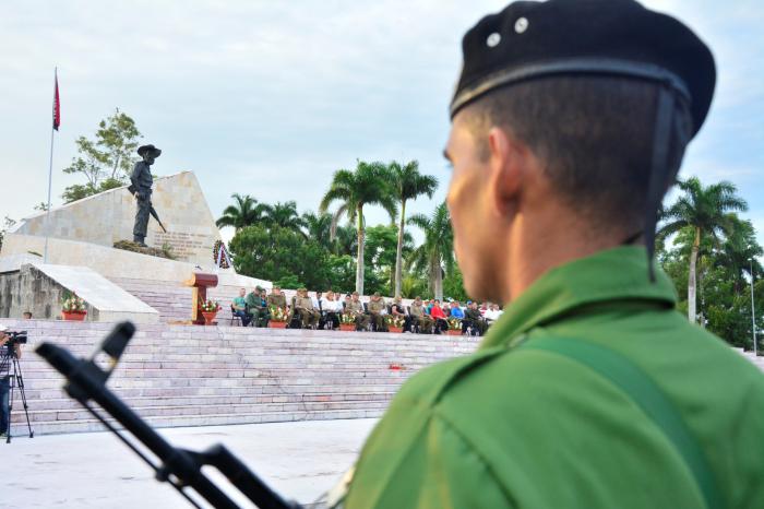 El homenaje por los 60 años del Frente Norte de Las Villas tuvo como escenario el Complejo Histórico Comandante Camilo Cienfuegos.