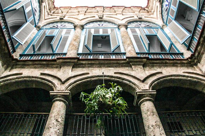 Palacio del II Cabo en la Habana Vieja.