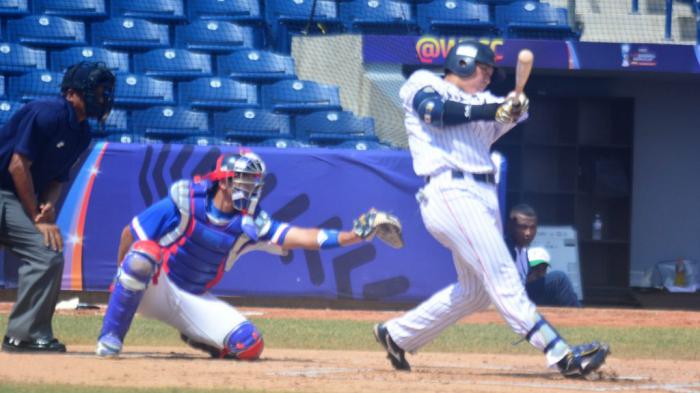 El bateador japonés Yasuhito-Uchida marcha como líder en 
cuadrangulares y empujadas. foto: wbsc