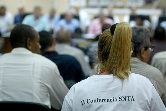 II Conferencia Nacional del Sindicato de Trabajadores azucareros.