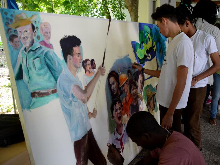 Cuba contra el Bloqueo en la Universidad CUJAE