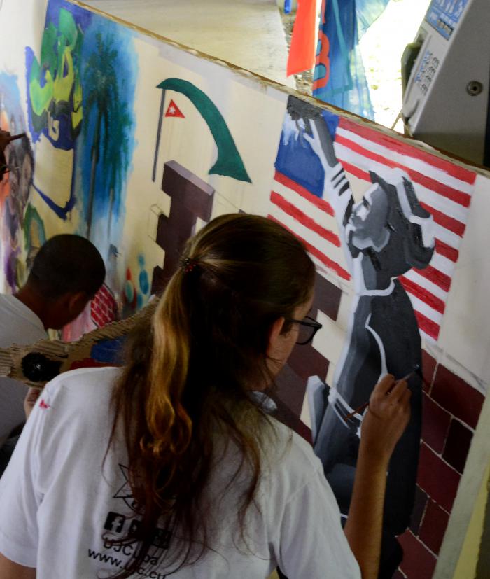 Cuba contra el Bloqueo en la Universidad CUJAE