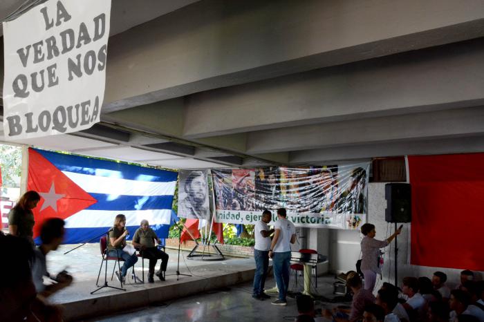 Cuba contra el Bloqueo en la Universidad CUJAE