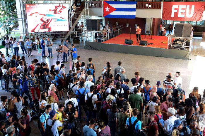 Cuba contra el Bloqueo en la Universidad CUJAE