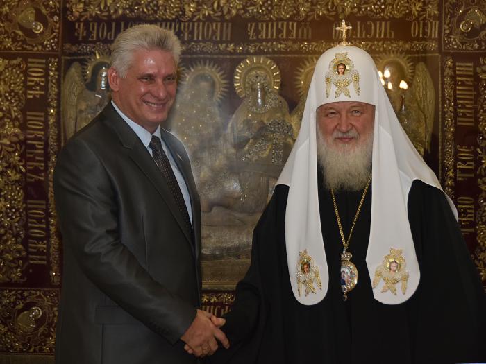 La histórica relación que existe entre el Patriarcado Ortodoxo Ruso y Cuba quedó demostrada en este encuentro. 