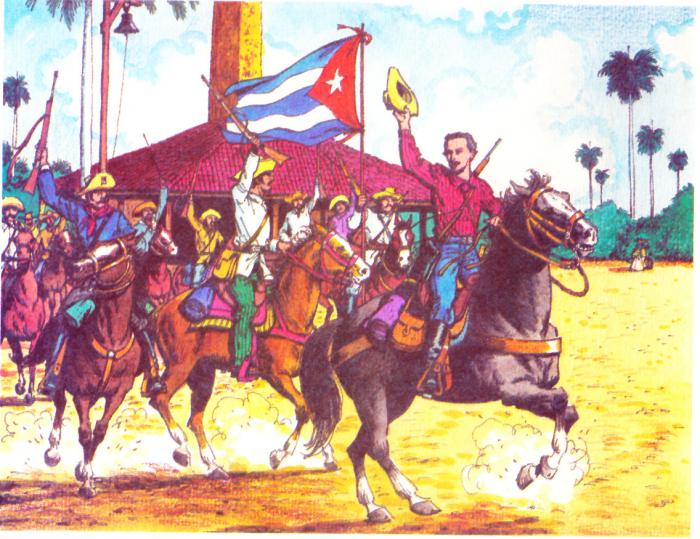 Alzamiento de Las Clavellinas, Puerto Principe (hoy Camaguey) el 4 de noviembre de 1868.