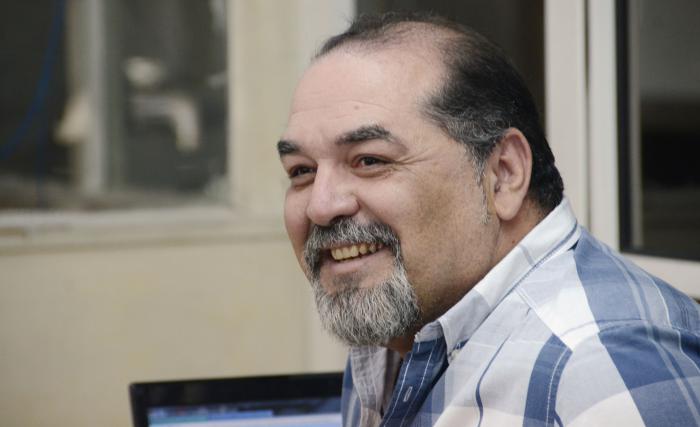 Julio César Ramírez, director del grupo Teatro D Dos. foto: Juvenal Balán