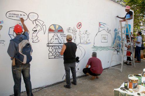 La Bienal Internacional del Humor, a celebrarse del 31 de marzo al 3 de abril del 2019, estará dedicada, entre otros festejos, al aniversario 500 de la fundación de La Habana. foto: ACN