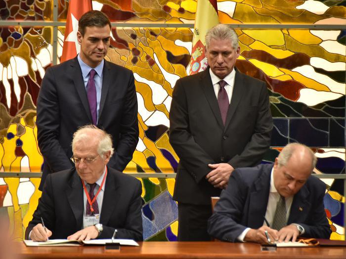 Cuba y España ratifican el positivo estado de sus relaciones bilaterales.