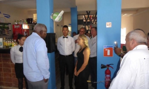 Esteban Lazo visita Camaguey