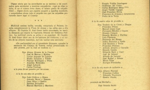 Listado de los estudiantes involucrados y de las sanciones impuestas, tomado del