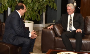 diaz-canel en México