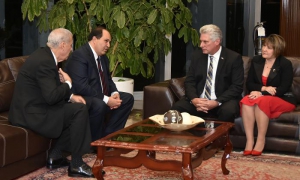 Diaz-Canel en México