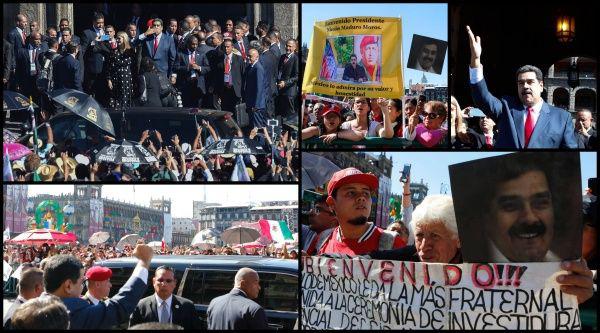 El presidente fue respaldado por el pueblo de México apostado en El Zócalo, a las afueras del Palacio de Gobierno y en las calles aledañas al Congreso