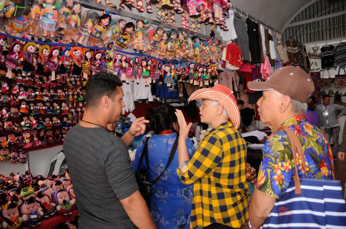 Inauguración de la Feria Internacional de Artesanía FIART 2018, presidido por Alpidio Bautista Alonso Grau, Ministro de Cultura en la fortaleza de La Cabaña.
