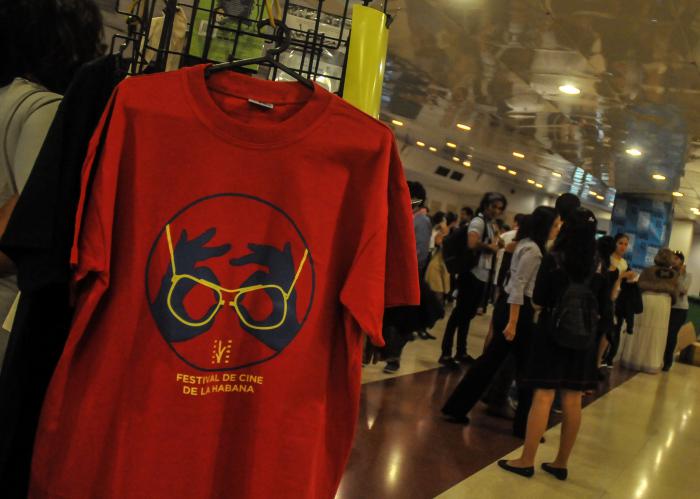 Inauguración del Festival Internacional del Nuevo Cine Latinoamericano; en el Teatro Karl Marx