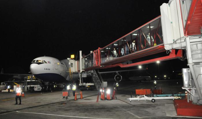Recibimiento del regreso a la patria de los colaboradores cubanos del Programa Mas Medicos