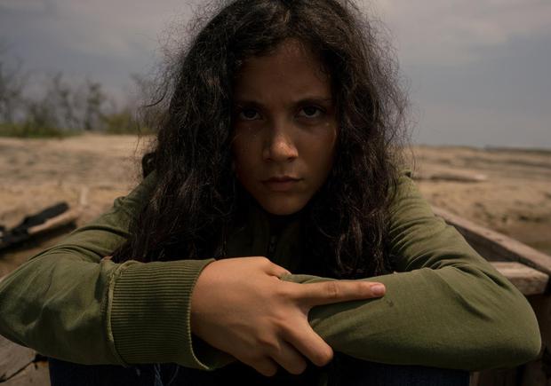 Niña errante.
