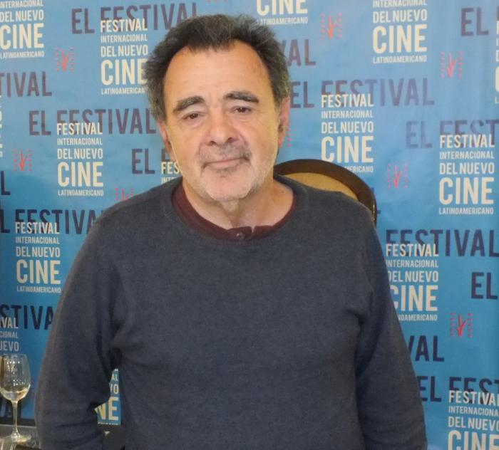 El cineasta argentino Carlos Sorín. foto de la autora