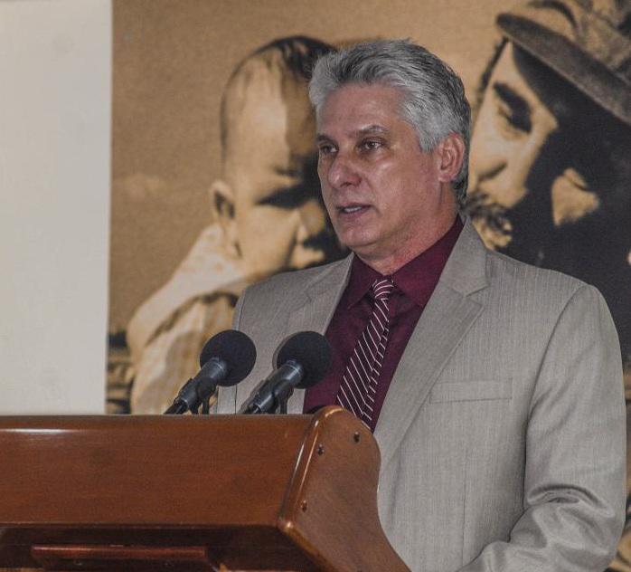 Diaz Canel.