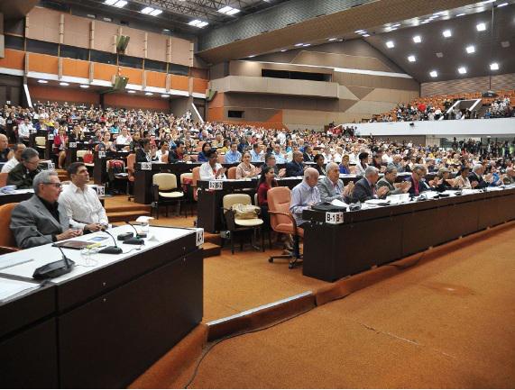 Raul en la Asamblea.